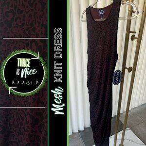 Mesh Knit Dress